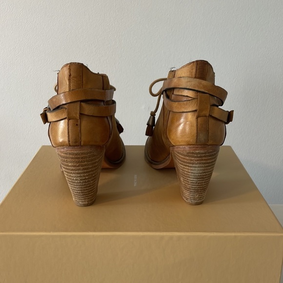 Anthropologie J SHOES Carson Bootie in Mid Brown - Picture 3 of 6